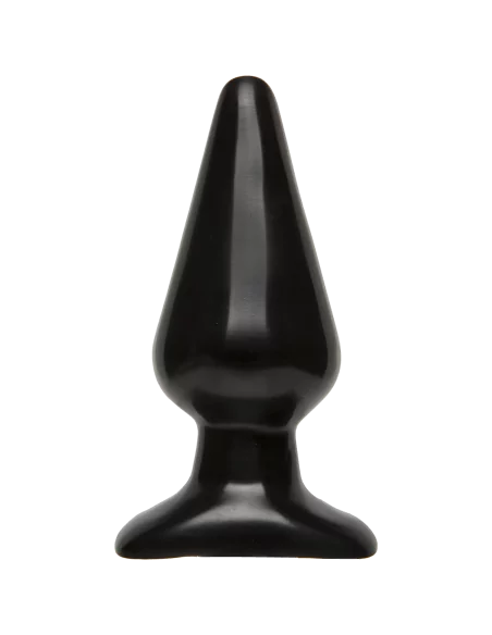 Butt Plug Smooth 12 x 6 cm Noir