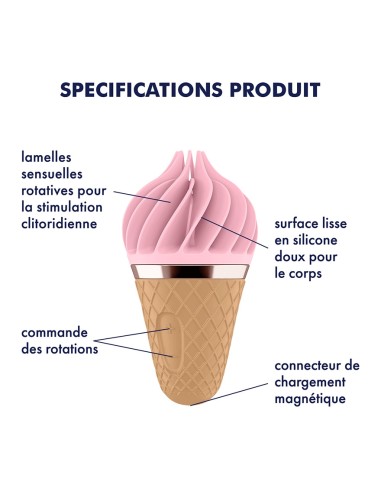Stimulateur clitoridien Sweet Treat Rose