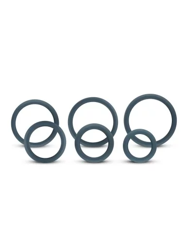 Set 6 cockrings silicone Boners