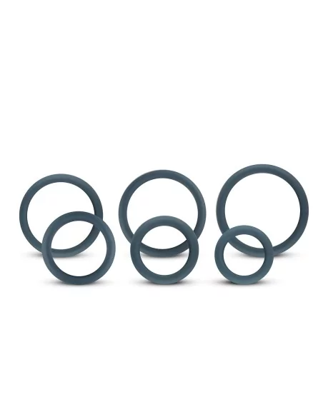 Set 6 cockrings silicone Boners Set 6 cockrings silicone Boners