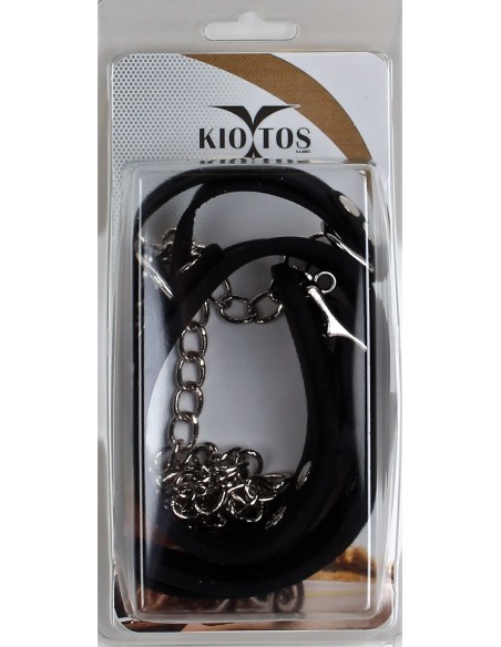 Collier et Laisse Deluxe Collar Noir Collier et Laisse Deluxe Collar Noir