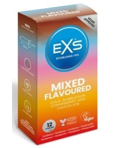 Préservatifs aromatisés Mixed Flavours x12