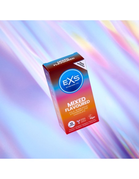 Préservatifs aromatisés Mixed Flavours 54mm x12 - Préservatifs Aromatisés - 3