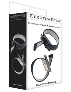 Cockring et Ballstretcher Bandes Electrostim Electrosex 70mm