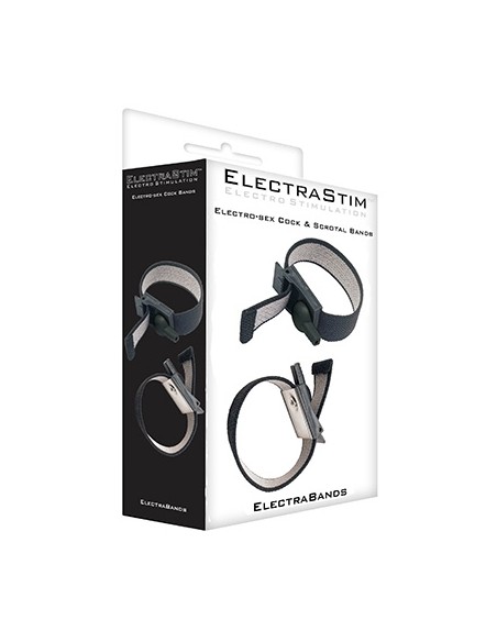 Cockring et Ballstretcher Bandes Electrostim Electrosex 70mm