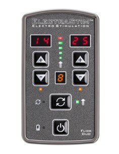 Contrôleur d'électrostimulation ElectraStim Flick Duo 25 intensités