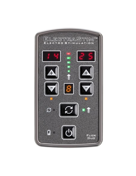 Contrôleur d'électrostimulation ElectraStim Flick Duo 25 intensités