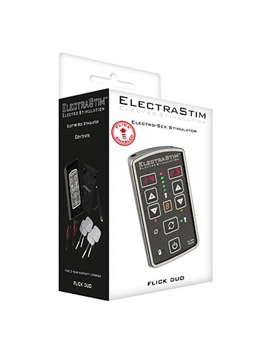 Contrôleur d'électrostimulation ElectraStim Flick Duo 25 intensités