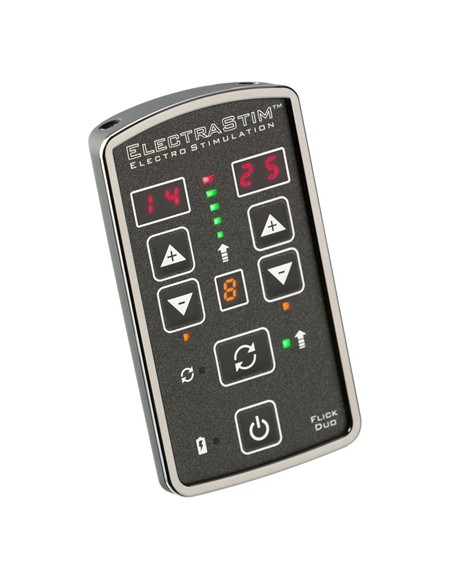 Contrôleur d'électrostimulation ElectraStim Flick Duo 25 intensités