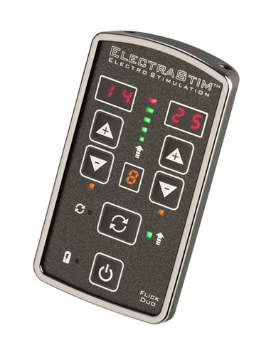 Contrôleur d'électrostimulation ElectraStim Flick Duo 25 intensités