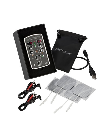 Contrôleur d'électrostimulation ElectraStim Flick Duo 25 intensités