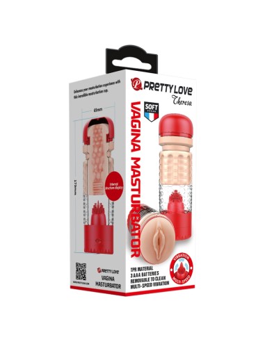 Masturbateur automatique Theresa Pussy Rouge