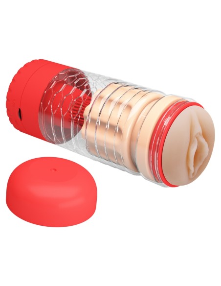 Masturbateur automatique Theresa Pussy Rouge