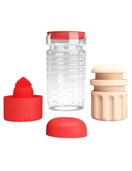 Masturbateur automatique Theresa Pussy Rouge