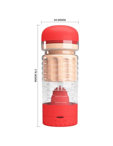 Masturbateur automatique Theresa Pussy Rouge