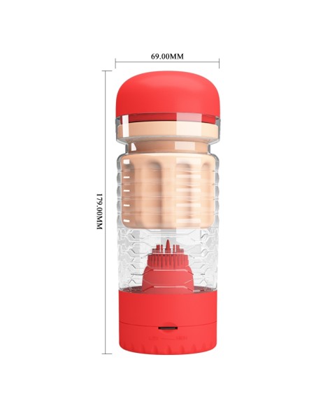 Masturbateur automatique Theresa Pussy Rouge