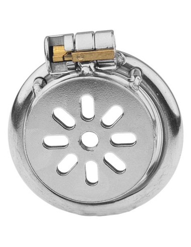 Cage de chasteté en métal Flat 2cm