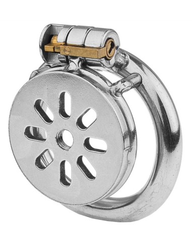 Cage de chasteté en métal Flat 2cm