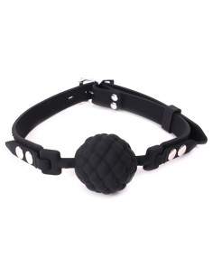 Baillon Boule PineCone Silicone Noir