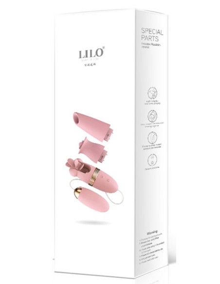 Kit Stimulation de clitoris Lilo Magic 3 embouts