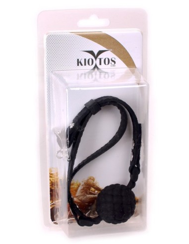 Baillon Boule PineCone Silicone Noir