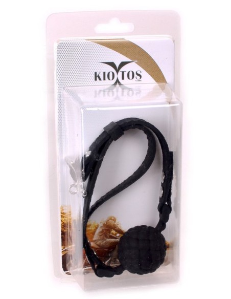 Baillon Boule PineCone Silicone Noir