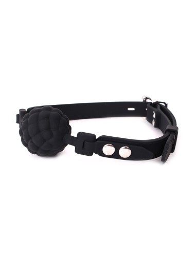 Baillon Boule PineCone Silicone Noir