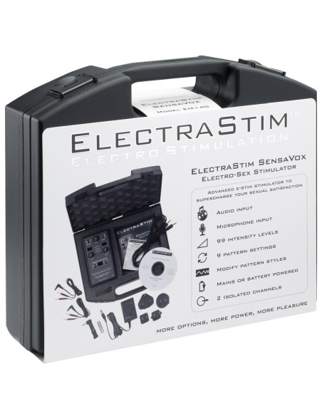 Centrale Électro-stimulation Sensavox Em140 ElectraStim Centrale Électro-stimulation Sensavox Em140 ElectraStim