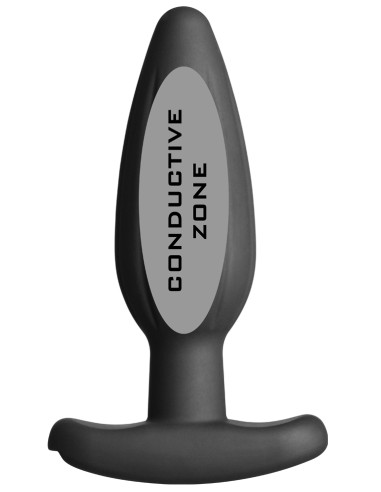 Plug d'électrostimulation en silicone Rocker Medium Electrastim 11.5 x 4cm