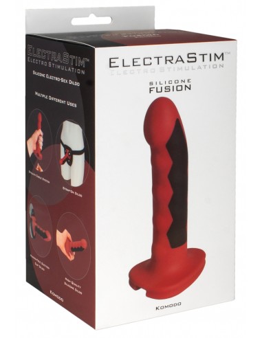 Gode Électro Komodo ElectraStim 14 x 3.6cm