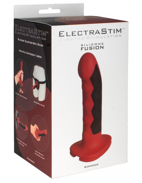 Gode Électro Komodo ElectraStim 14 x 3.6cm