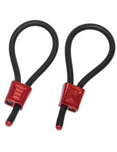 Anneaux d'électrostimulation Prestige Electrastim Rouges