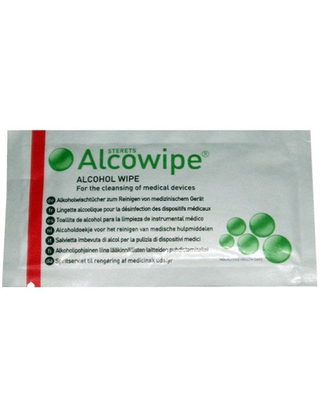 Lingettes nettoyantes alcoolisées ElectraStim x10