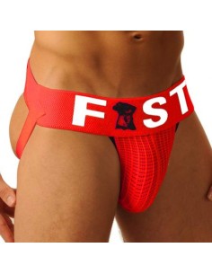 Jockstrap Fist Logo Rouge