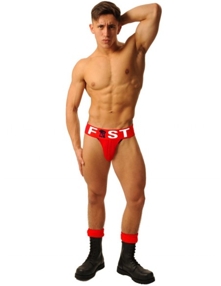 Jockstrap Fist Logo Rouge Jockstrap Fist Logo Rouge