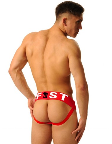 Jockstrap Fist Logo Rouge