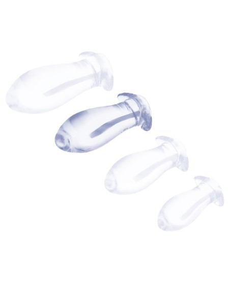 Plug Egg Clear L 13.5 x 6cm Transparent