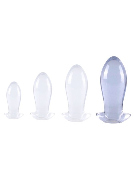 Plug Egg Clear XL 16 x 7cm Transparent Plug Egg Clear XL 16 x 7cm Transparent