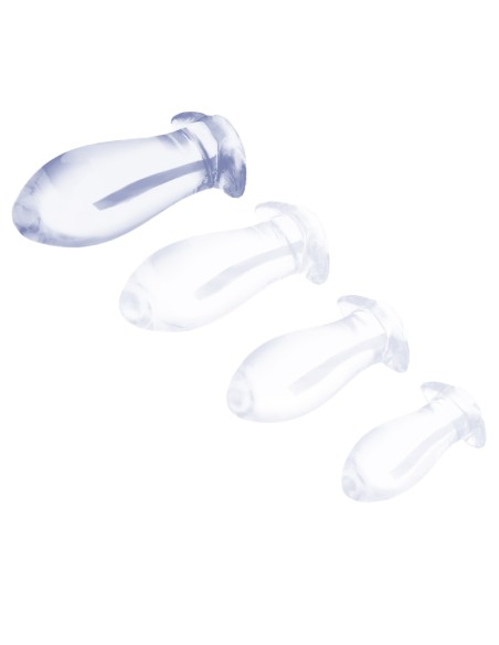 Plug Egg Clear XL 16 x 7cm Transparent Plug Egg Clear XL 16 x 7cm Transparent