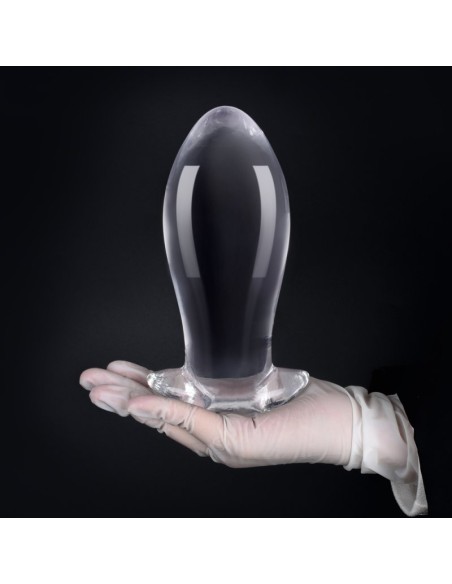 Plug Egg Clear XL 16 x 7cm Transparent Plug Egg Clear XL 16 x 7cm Transparent