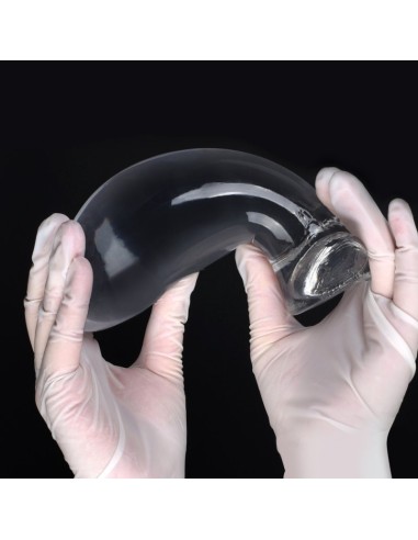 Plug Egg Clear XL 16 x 7cm Transparent