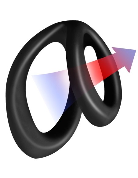 Double Cockring Uplift 40mm Noir