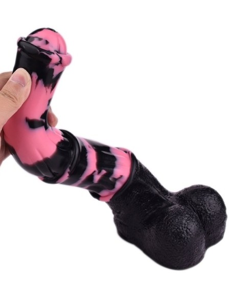 Gode Horse Tinulf L 28 x 6.5cm Noir-Rose Gode Horse Tinulf L 28 x 6.5cm Noir-Rose