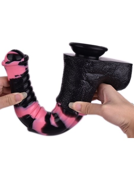 Gode Horse Tinulf L 28 x 6.5cm Noir-Rose Gode Horse Tinulf L 28 x 6.5cm Noir-Rose