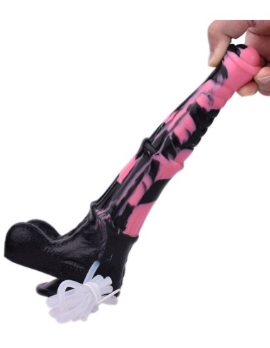 Gode Éjaculateur Horse Tinulf Squirt M 19 x 5cm Noir-Rose
