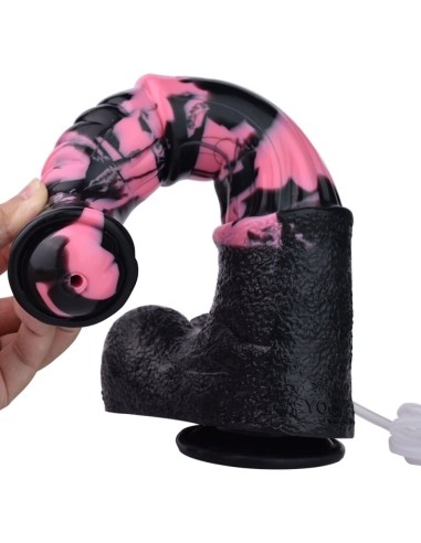 Gode Éjaculateur Horse Tinulf Squirt L 28 x 6.5 cm Noir-Rose