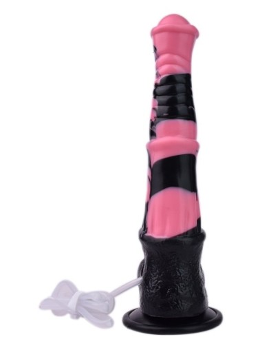 Gode Éjaculateur Horse Tinulf Squirt L 28 x 6.5 cm Noir-Rose