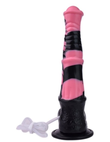 Gode Éjaculateur Horse Tinulf Squirt L 28 x 6.5 cm Noir-Rose