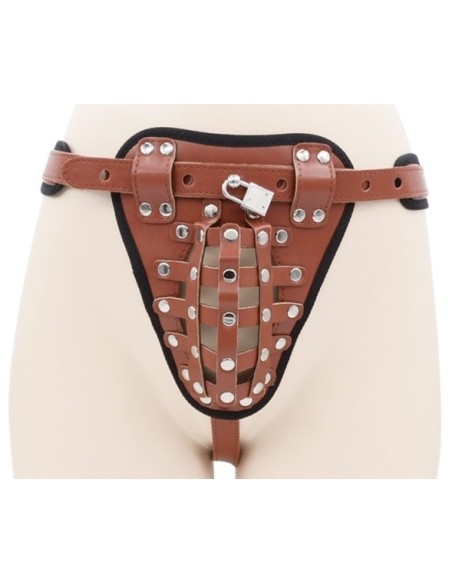 Ceinture de chasteté Belt Full Marron