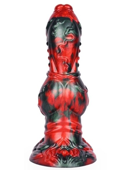 Gode Florix 20 x 7cm Noir et Rouge